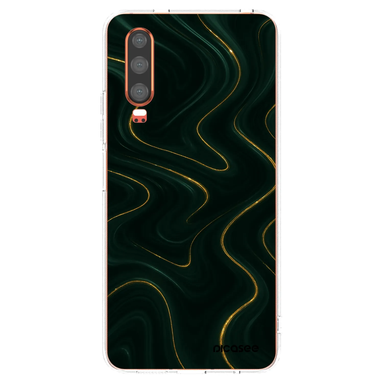Picasee silikonový průhledný obal pro Huawei P30 - Vawes