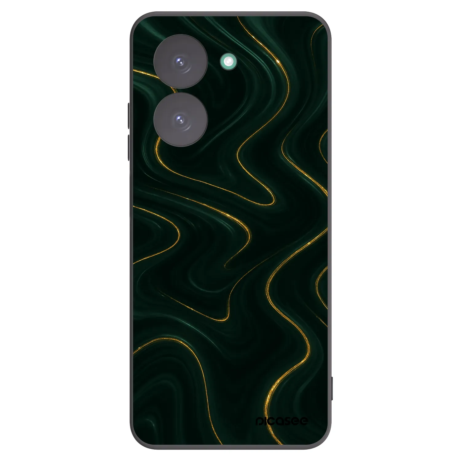 Picasee silikonový černý obal pro Xiaomi Redmi A5 - Vawes