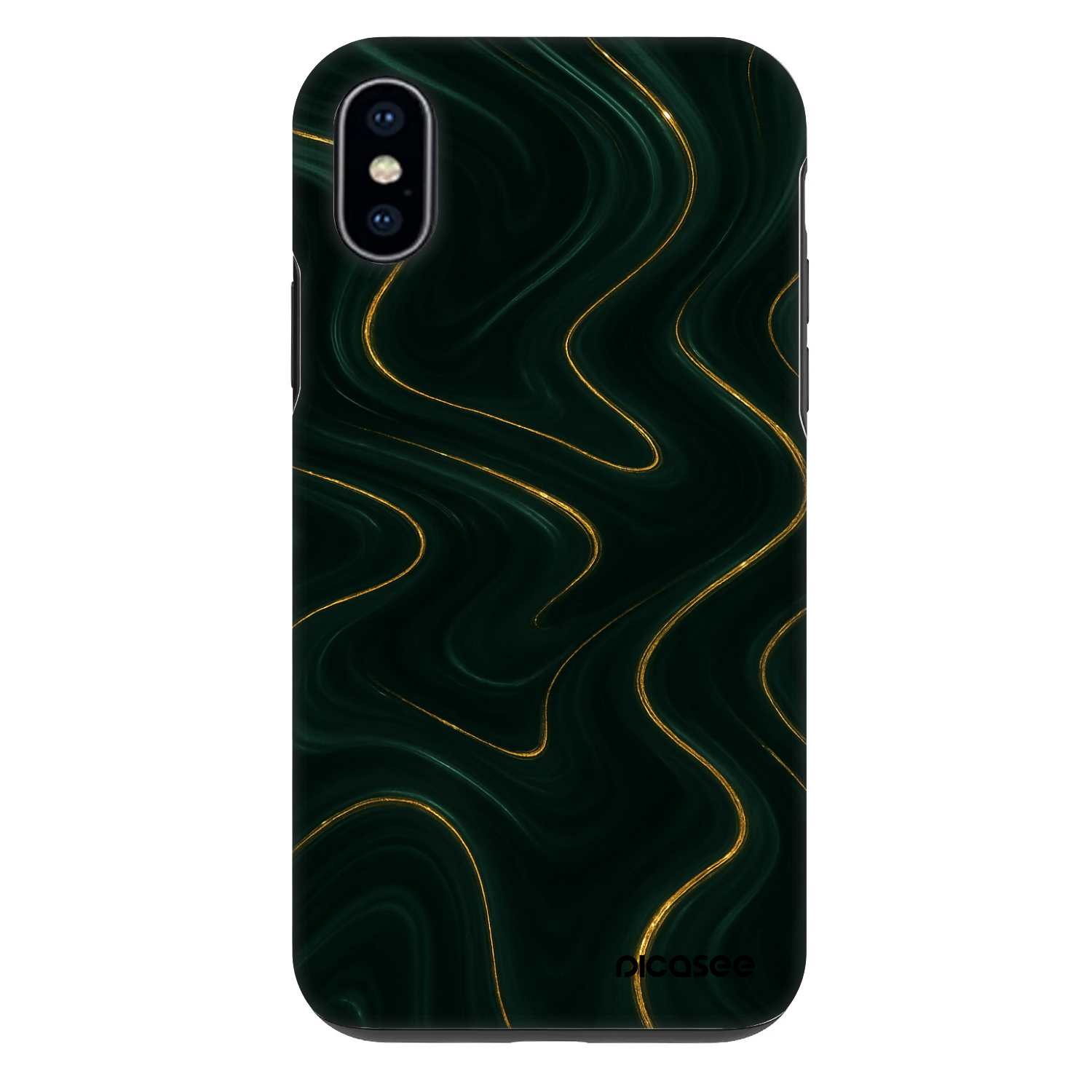 Picasee Fashion Case pro Apple iPhone X/XS - Vawes