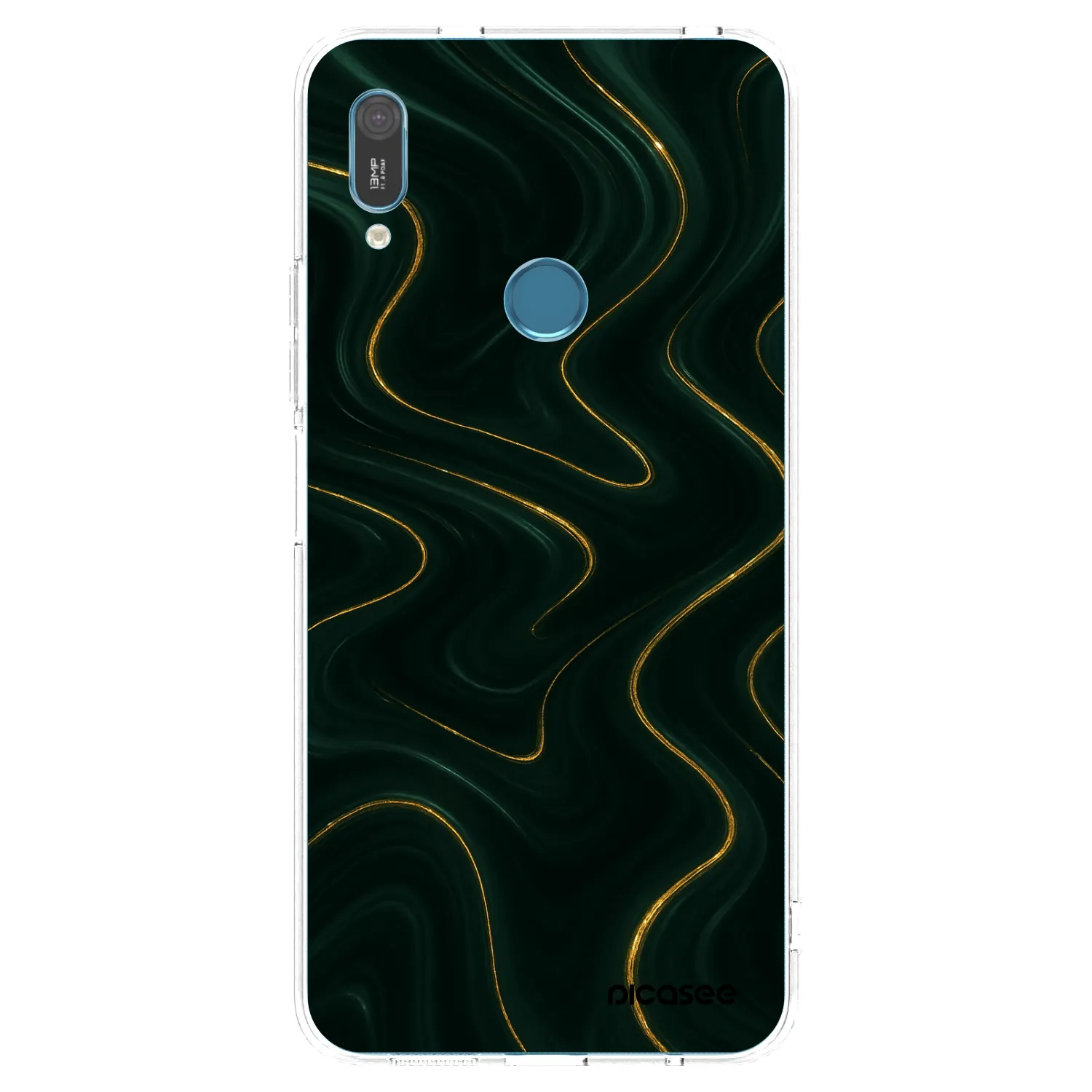 Picasee silikonový průhledný obal pro Huawei Y6 2019 - Vawes