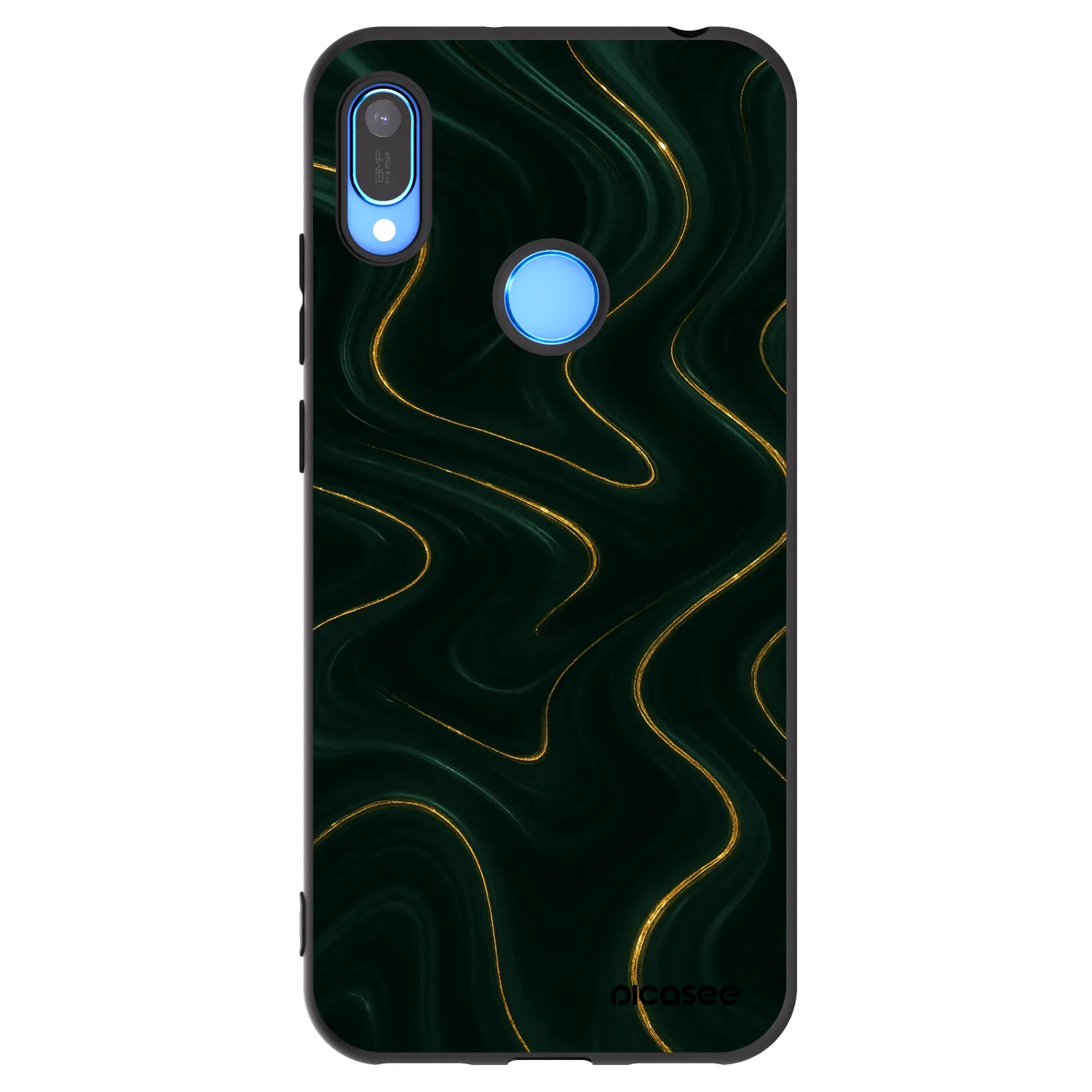 Picasee silikonový černý obal pro Huawei Y6 2019 - Vawes