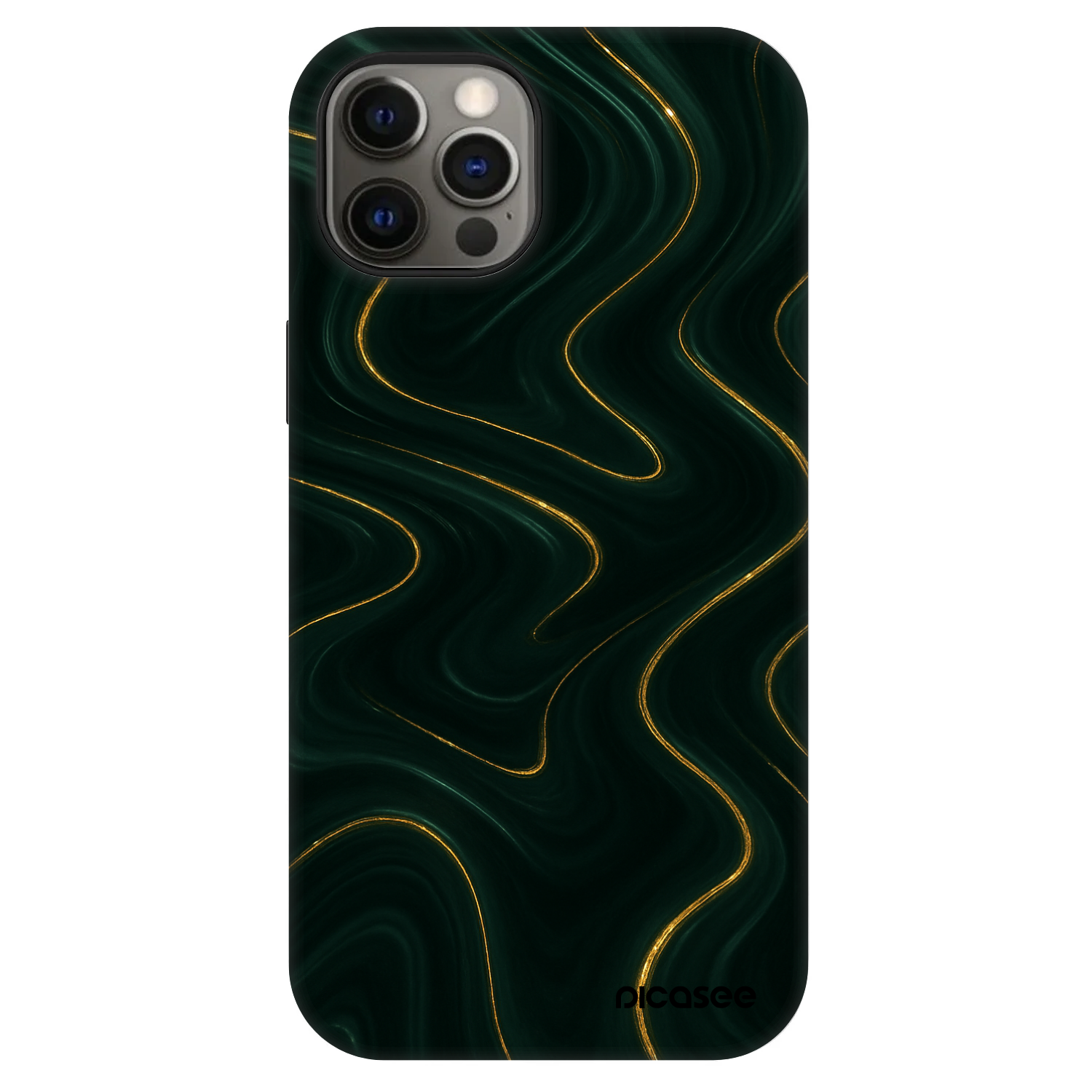 Picasee Fashion Case MagSafe Apple iPhone 12 - Vawes