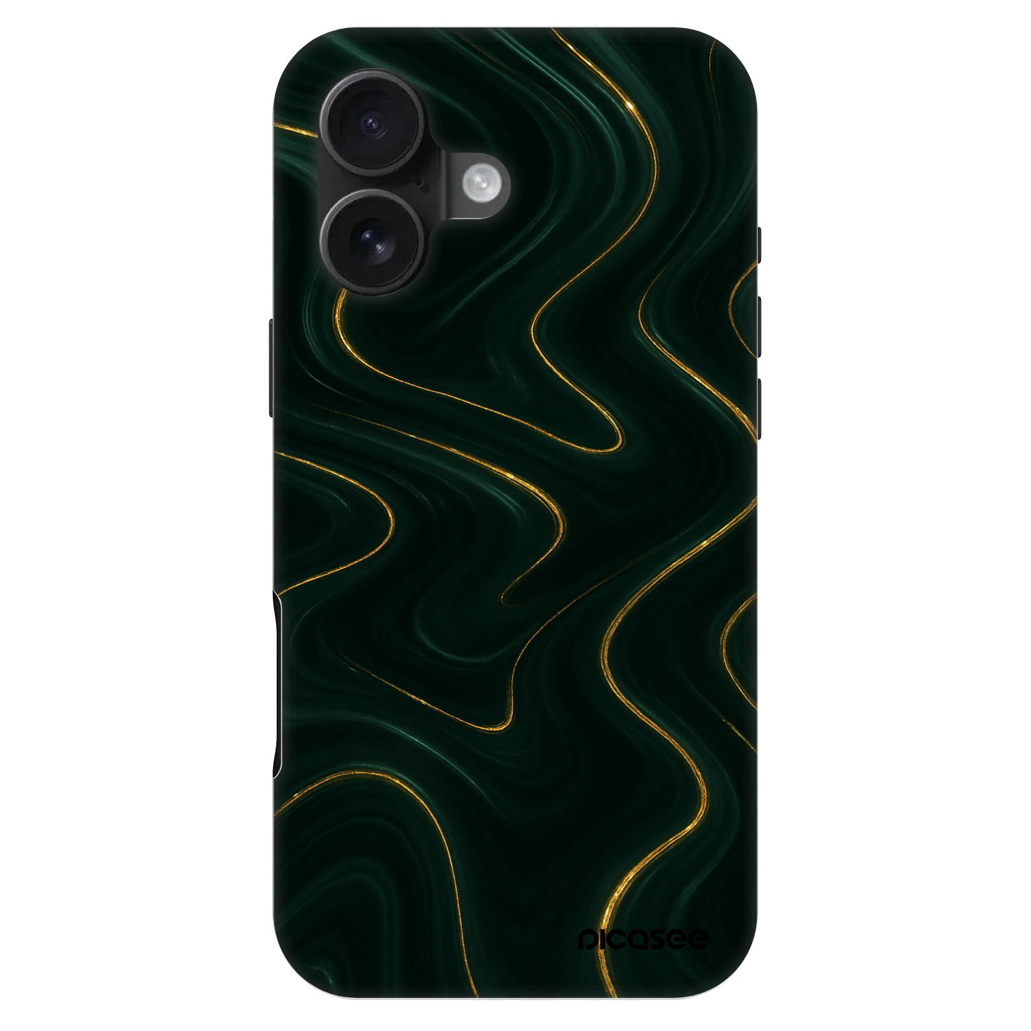 Picasee Fashion Case MagSafe Apple iPhone 16 - Vawes