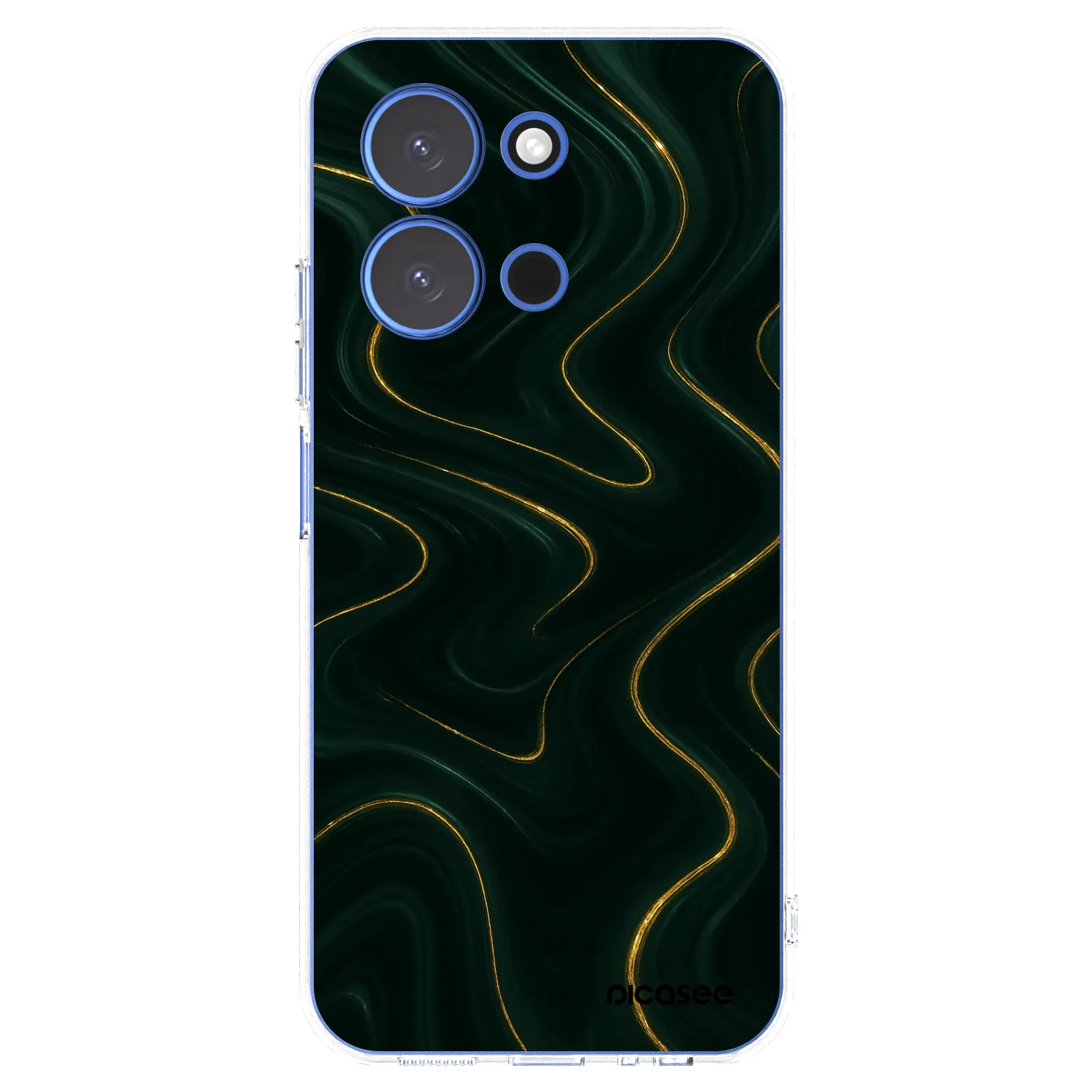 Picasee silikonový průhledný obal pro Xiaomi Redmi 15C 4G - Vawes