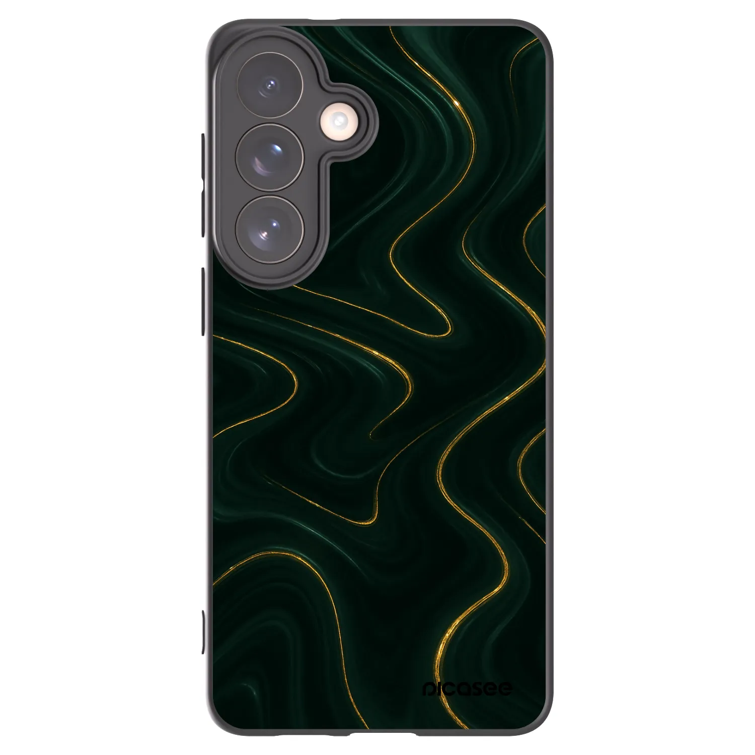 Picasee silikonový černý obal pro Samsung Galaxy S26+ - Vawes