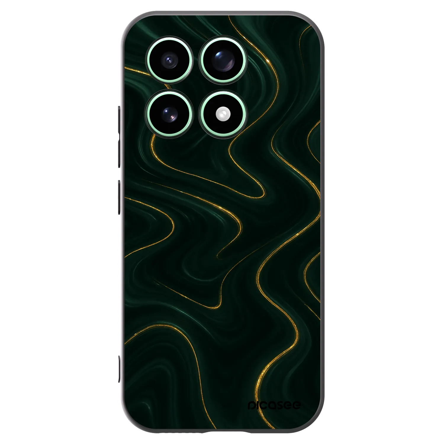 Picasee silikonový černý obal pro Xiaomi 17 - Vawes