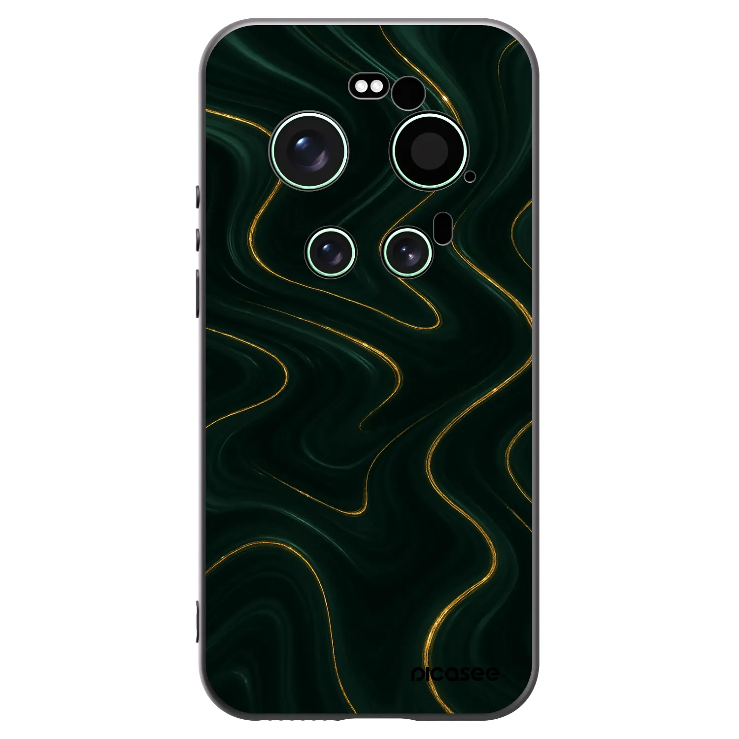 Picasee silikonový černý obal pro Xiaomi 17 Ultra - Vawes