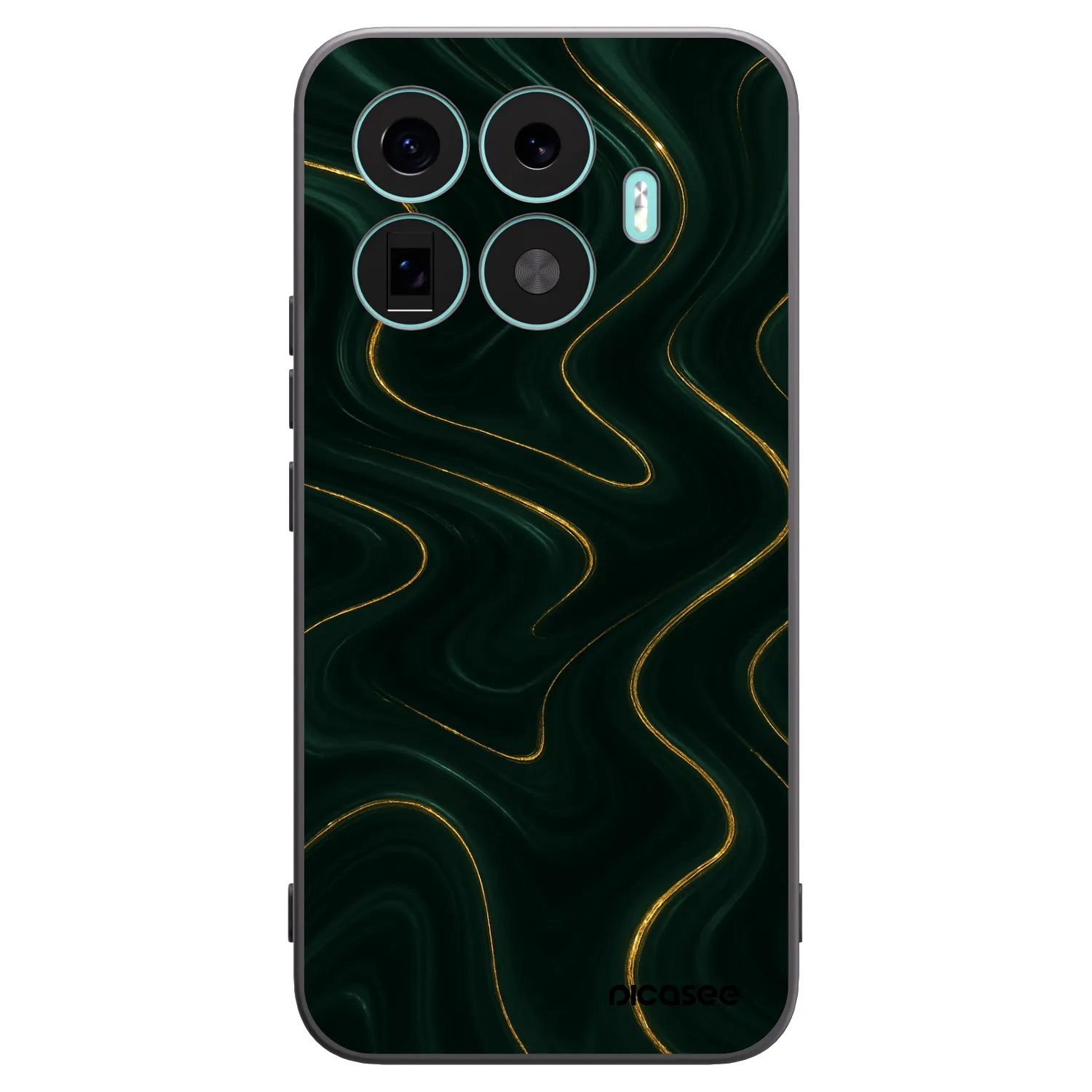 Picasee silikonový černý obal pro Xiaomi 17T Pro - Vawes