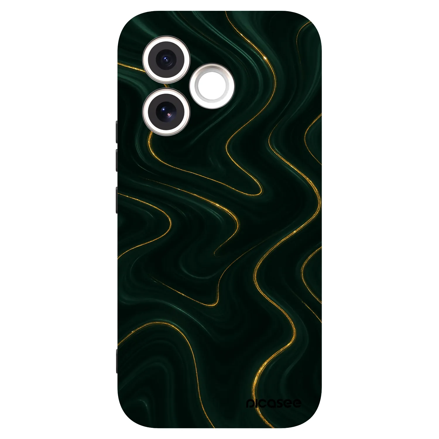 Picasee silikonový černý obal pro Honor 600 Lite - Vawes