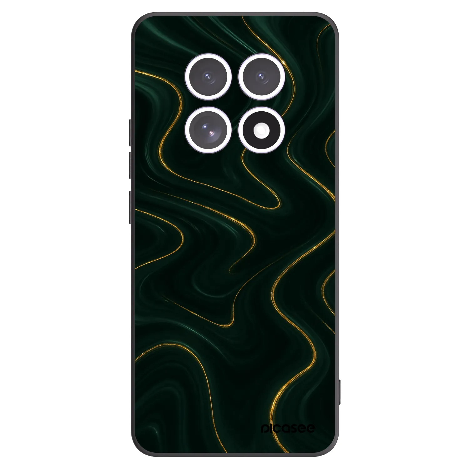 Picasee silikonový černý obal pro Xiaomi Redmi Note 15 5G - Vawes