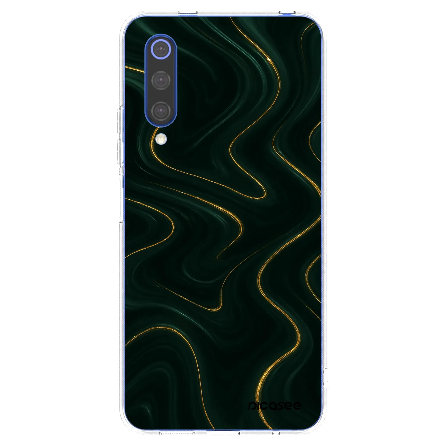 Picasee silikonový průhledný obal pro Xiaomi Mi 9 SE - Vawes