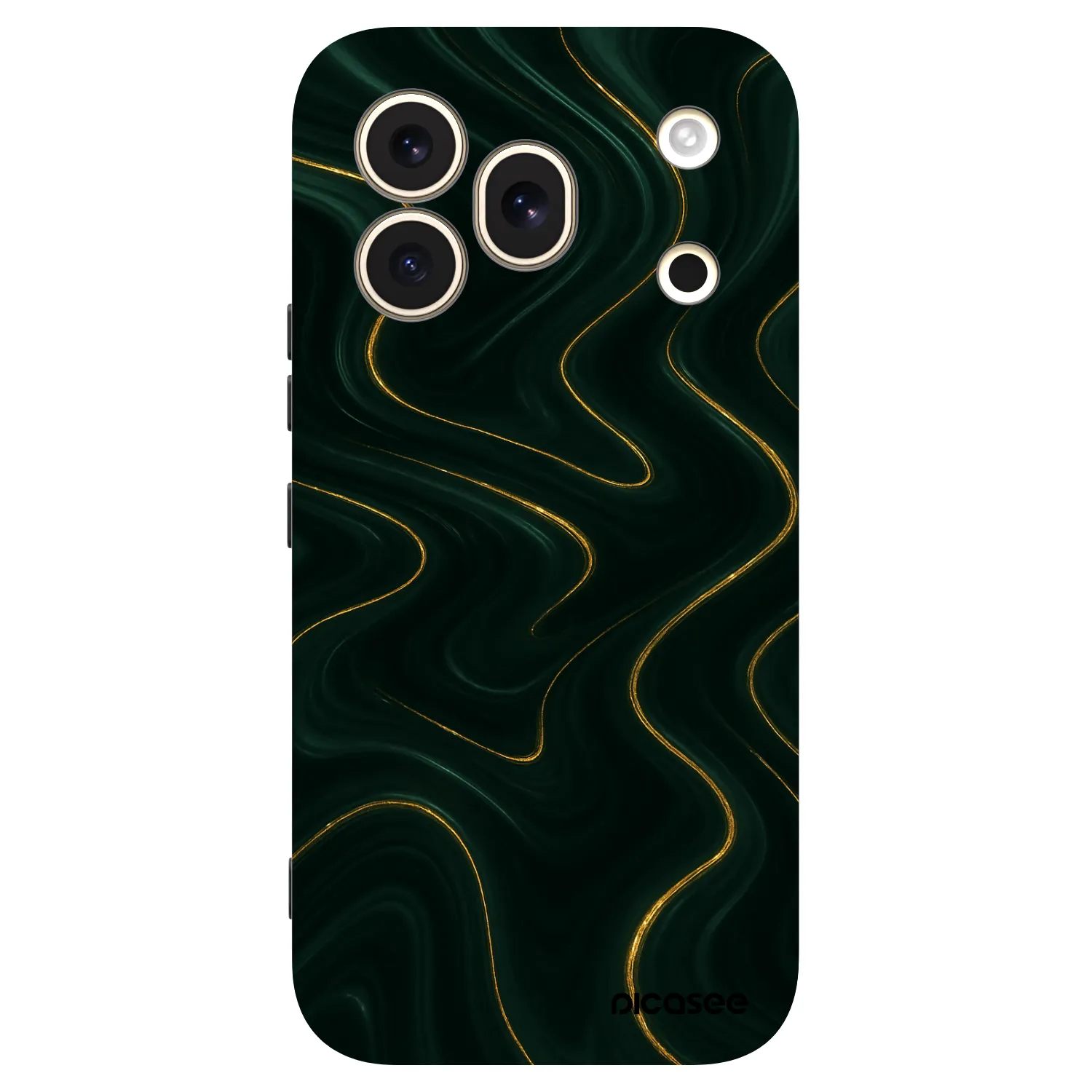 Picasee silikonový černý obal pro Honor 600 Pro - Vawes