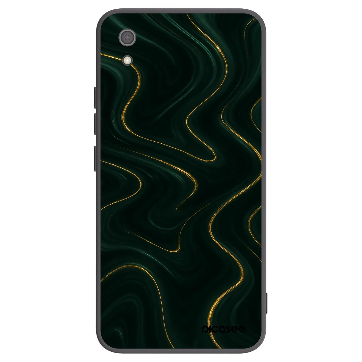 Picasee silikonový černý obal pro Xiaomi Redmi 7A - Vawes