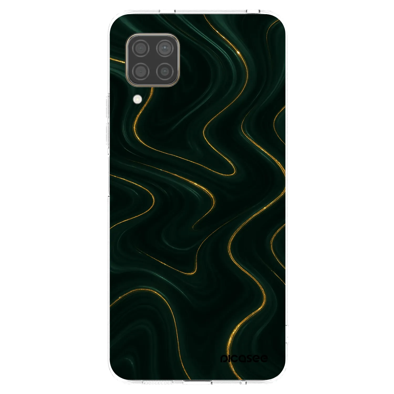 Picasee silikonový průhledný obal pro Huawei P40 Lite - Vawes