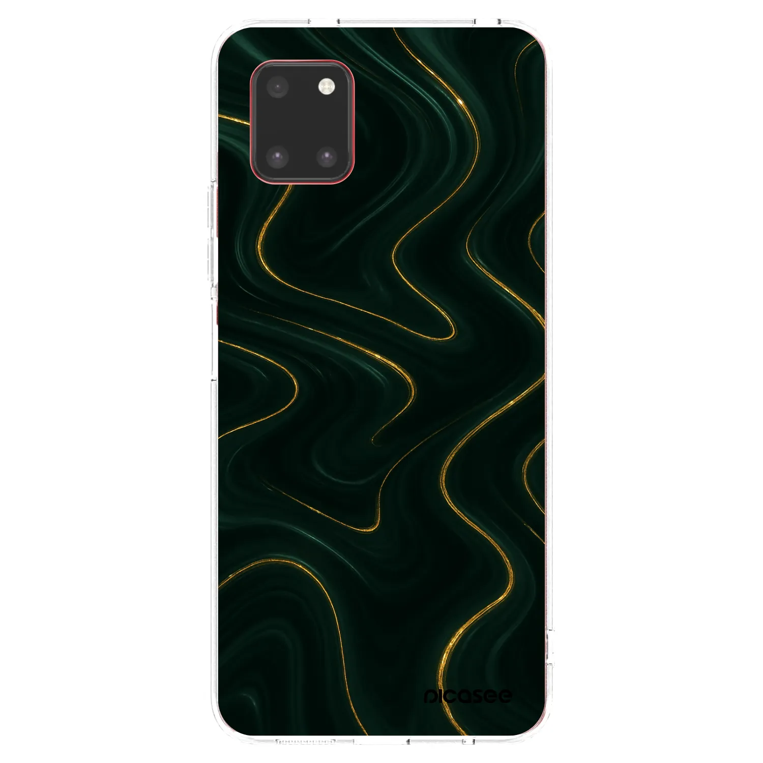 Picasee silikonový průhledný obal pro Samsung Galaxy Note 10 Lite N770F - Vawes