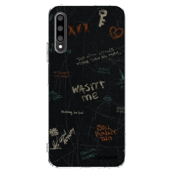 Picasee silikonový průhledný obal pro Honor 9X Pro - CONFESSION
