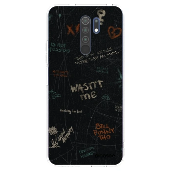 Picasee silikonový průhledný obal pro Xiaomi Redmi 9 - CONFESSION