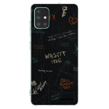 Picasee silikonový průhledný obal pro Samsung Galaxy M51 M515F - CONFESSION