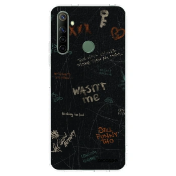 Picasee silikonový průhledný obal pro Realme 6i - CONFESSION