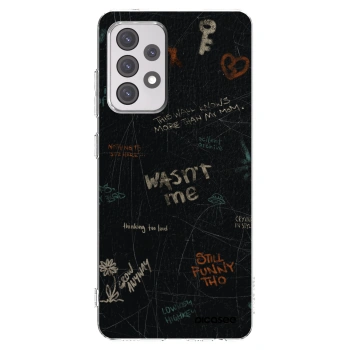 Picasee silikonový průhledný obal pro Samsung Galaxy A52 5G A525F - CONFESSION