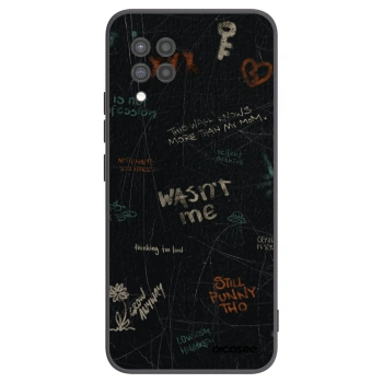 Picasee silikonový černý obal pro Samsung Galaxy A42 A426B - CONFESSION