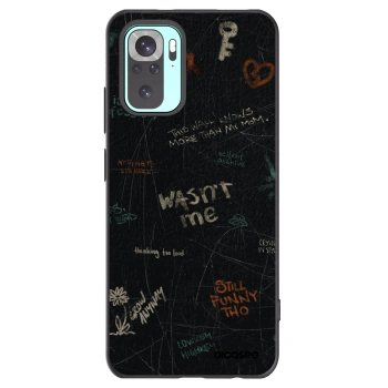 Picasee silikonový černý obal pro Xiaomi Redmi Note 10 Pro - CONFESSION