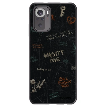 Picasee silikonový černý obal pro Xiaomi Redmi Note 10S - CONFESSION