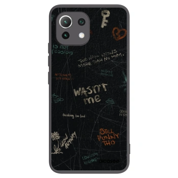 Picasee silikonový černý obal pro Xiaomi Mi 11 Lite - CONFESSION