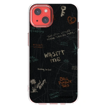 Picasee silikonový průhledný obal pro Apple iPhone 13 - CONFESSION