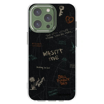 Picasee silikonový průhledný obal pro Apple iPhone 13 Pro - CONFESSION