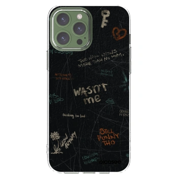 Picasee silikonový průhledný obal pro Apple iPhone 13 Pro Max - CONFESSION