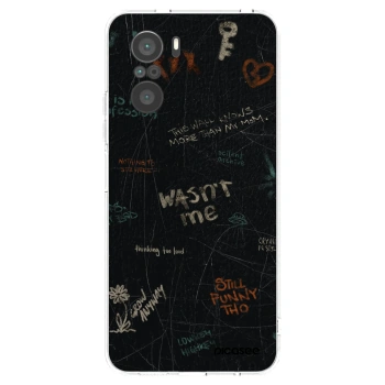 Picasee silikonový průhledný obal pro Xiaomi Poco F3 - CONFESSION