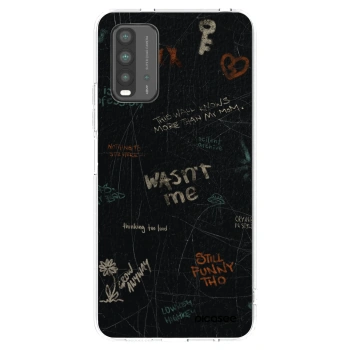 Picasee silikonový průhledný obal pro Xiaomi Redmi 9T - CONFESSION