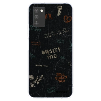 Picasee silikonový průhledný obal pro Samsung Galaxy A02s A025G - CONFESSION