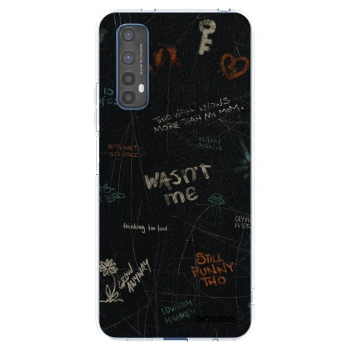 Picasee silikonový průhledný obal pro Realme 7 - CONFESSION