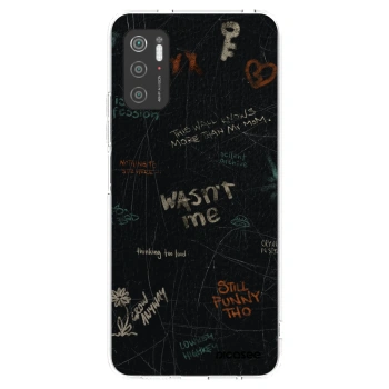 Picasee silikonový průhledný obal pro Xiaomi Poco M3 Pro 5G - CONFESSION