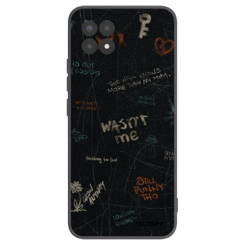 Picasee silikonový černý obal pro Realme 8i - CONFESSION