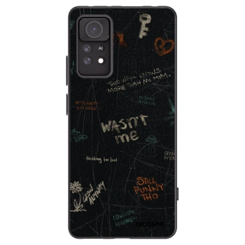 Picasee silikonový černý obal pro Xiaomi Redmi Note 11 Pro 5G - CONFESSION