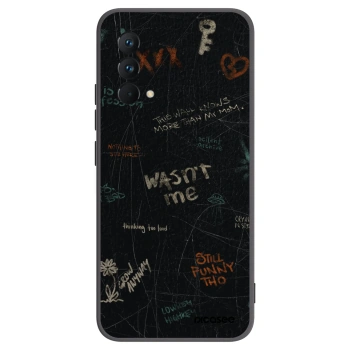 Picasee silikonový černý obal pro Realme GT Master Edition 5G - CONFESSION
