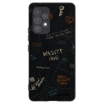 Picasee silikonový černý obal pro Samsung Galaxy A53 5G A536 - CONFESSION
