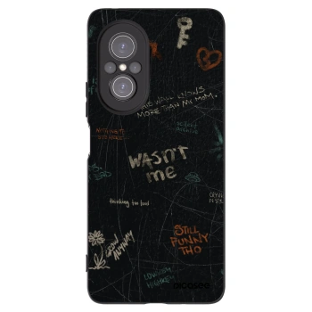 Picasee silikonový černý obal pro Huawei Nova 9 SE - CONFESSION
