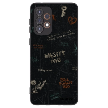 Picasee silikonový černý obal pro Samsung Galaxy A33 5G A336 - CONFESSION