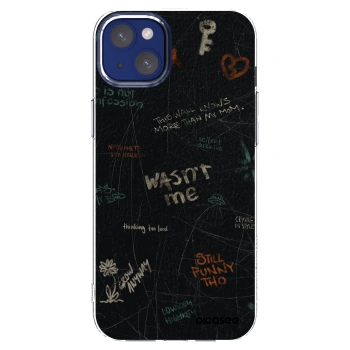 Picasee silikonový průhledný obal pro Apple iPhone 14 Plus - CONFESSION