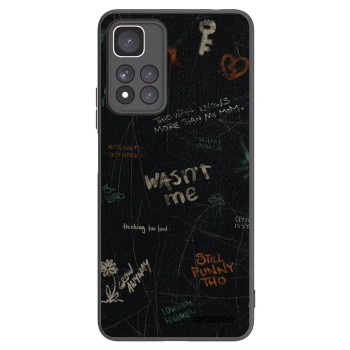 Picasee silikonový černý obal pro Xiaomi Redmi Note 11 Pro+ 5G - CONFESSION