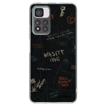 Picasee silikonový průhledný obal pro Xiaomi Redmi Note 11 Pro+ 5G - CONFESSION