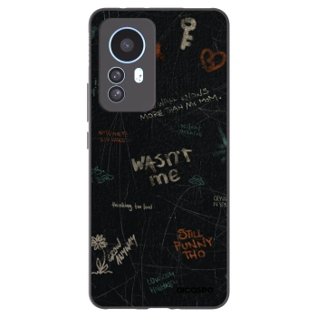 Picasee silikonový černý obal pro Xiaomi 12T Pro - CONFESSION
