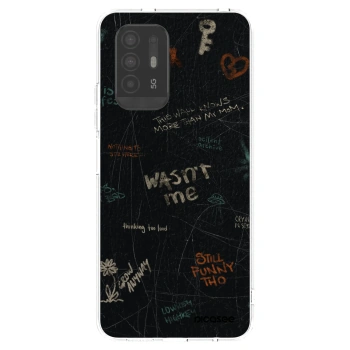 Picasee silikonový průhledný obal pro OPPO A94 5G - CONFESSION