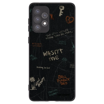 Picasee silikonový černý obal pro Samsung Galaxy A73 5G - CONFESSION