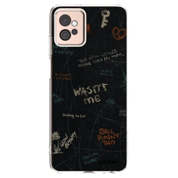 Picasee silikonový průhledný obal pro Motorola Moto G32 - CONFESSION