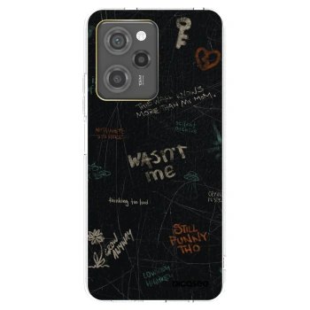 Picasee silikonový černý obal pro Xiaomi Poco X5 Pro - CONFESSION